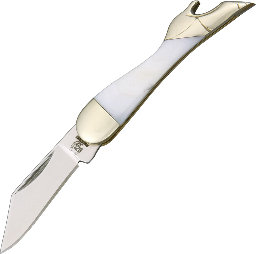 Rough Ryder-Mini Leg Knife Pearl -RR937