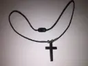 Hematite Cross Necklace