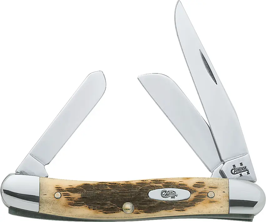 Medium Stockman Amber Bone -CA039