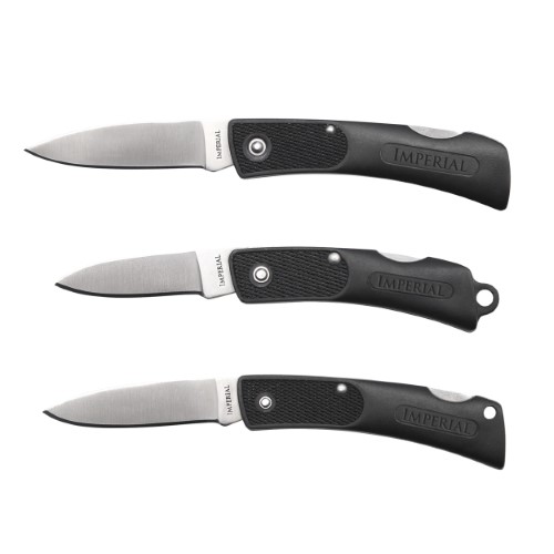 [IMPCOM6CP] Three Piece Lockback Combo Knives