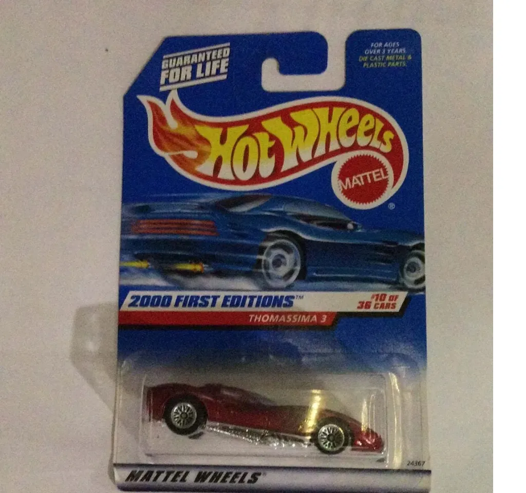 Hot Wheels 2000 First Edition #070 Thomassina 3 #10/36 Red