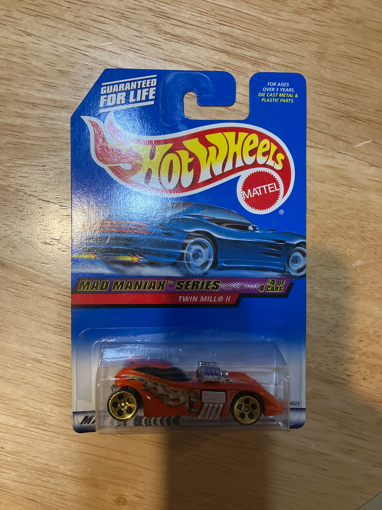 1999 Hot Wheels #20 4/4 TWIN MILL ll Mad Maniax Series