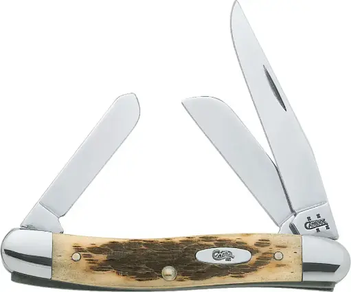 [CA039] Medium Stockman Amber Bone -CA039